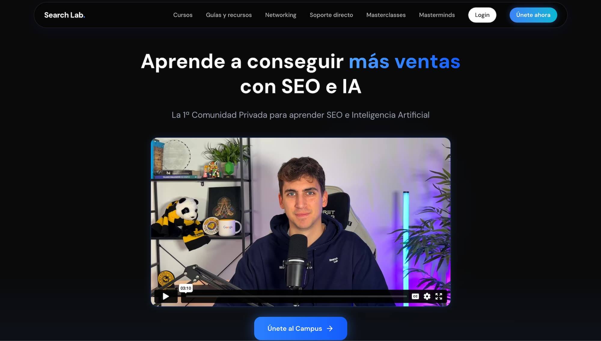 search lab seo e IA
